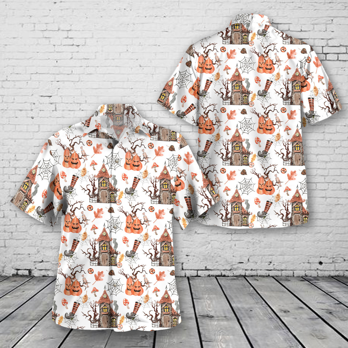 Halloween Pattern 2 Hawaiian Shirt