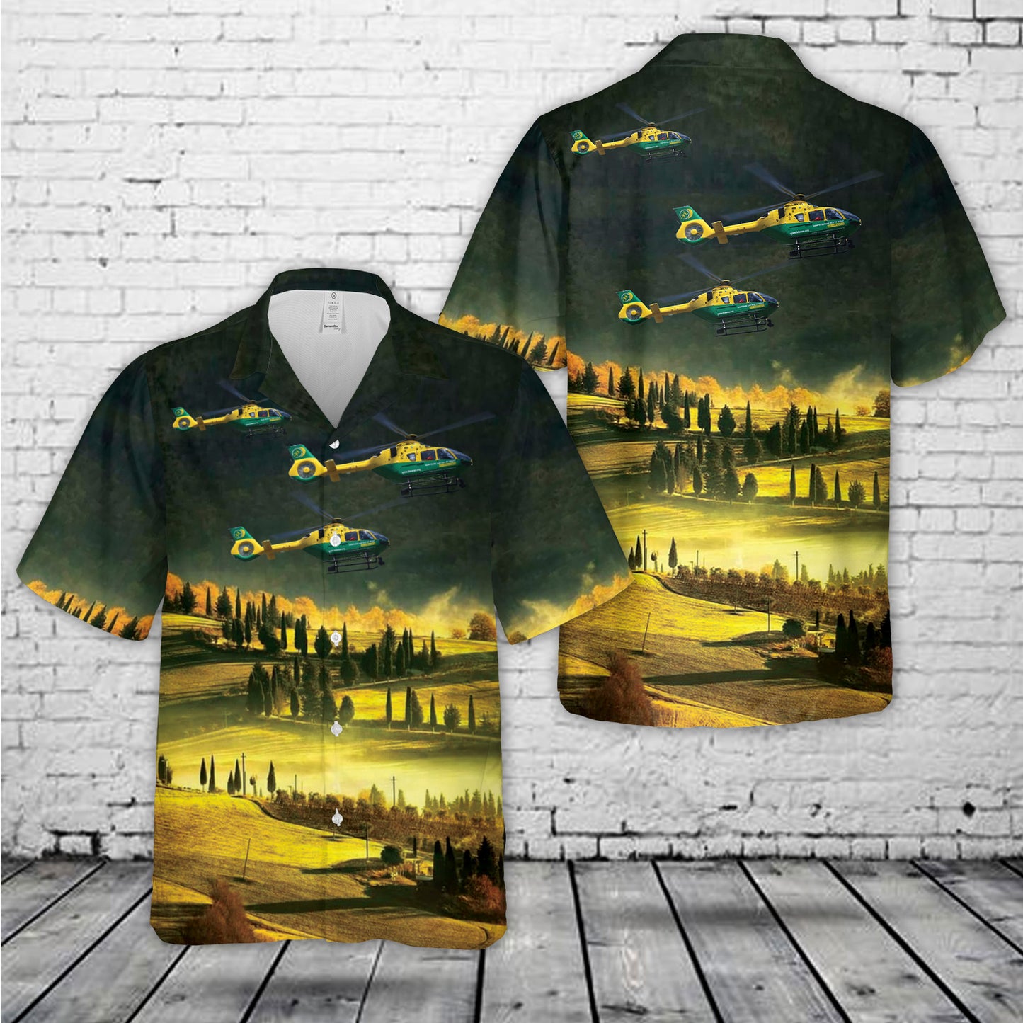 Hampshire Air Ambulance, Southampton, United Kingdom Hawaiian Shirt