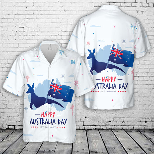 Happy Australia Day 10 Hawaiian Shirt