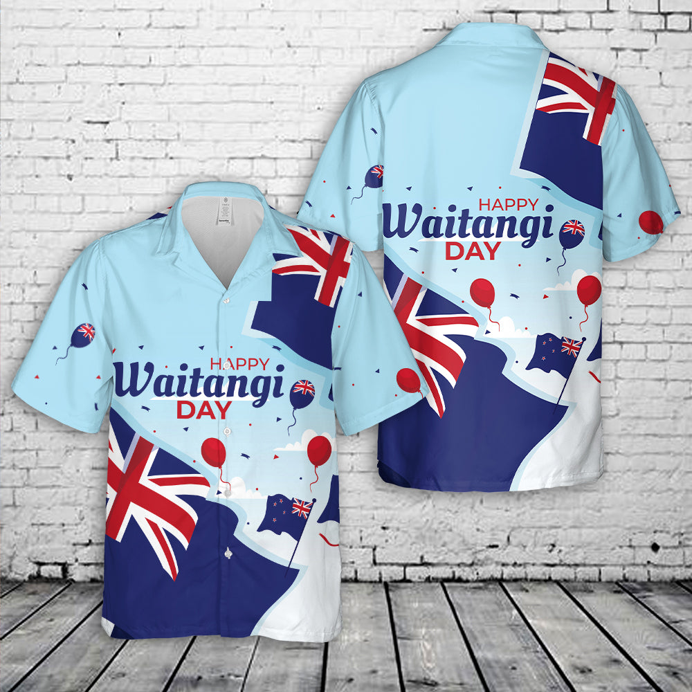 Happy Waitangi Day New Zealand 1 Hawaiian Shirt