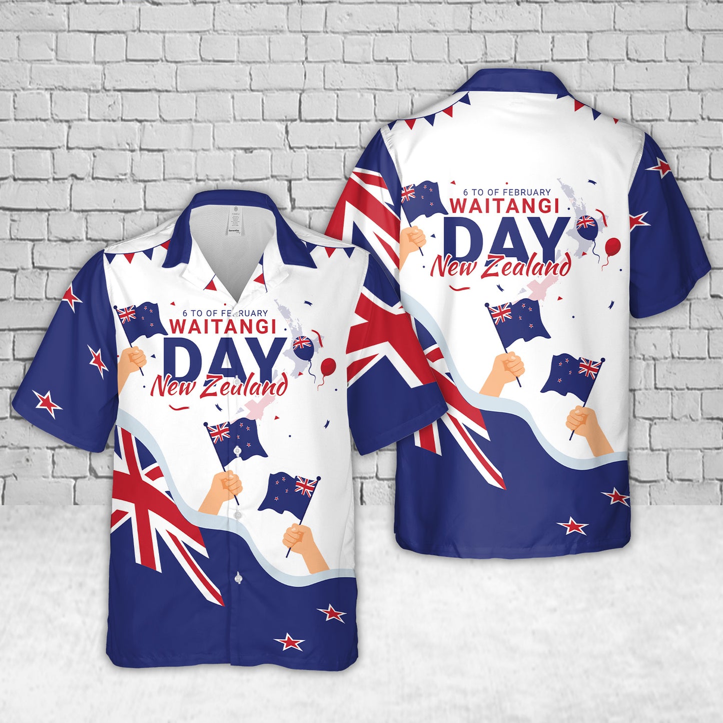 Happy Waitangi Day New Zealand 2 Hawaiian Shirt