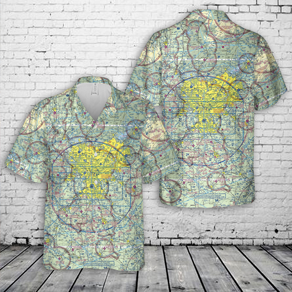 Hartsfield-Jackson Atlanta International Airport ATL VFR Hawaiian Shirt