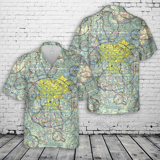 Hartsfield-Jackson Atlanta International Airport ATL VFR Hawaiian Shirt