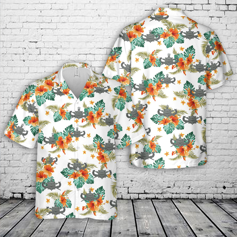 Hazardous Devices Technician Diver Hawaiian Shirt