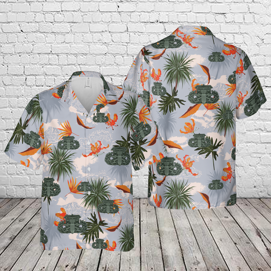 Hazardous Devices Technician HDT "Bomb Squad" Basic Hawaiian Shirt
