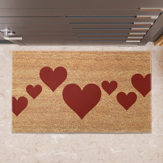 Heart Valentine Day Doormat