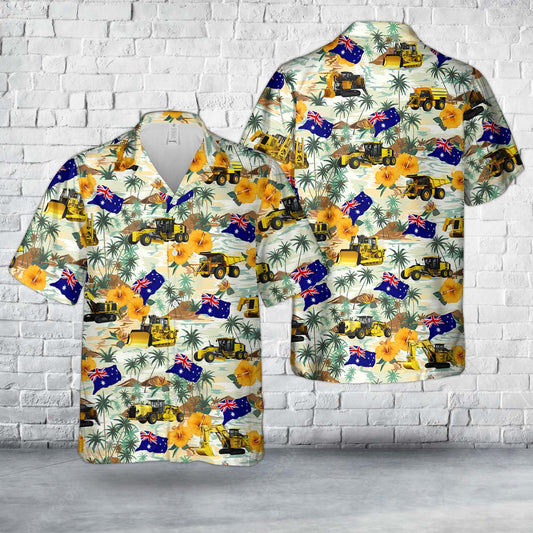 Heavy Mining Equipment Australia Hawaiian Shirt