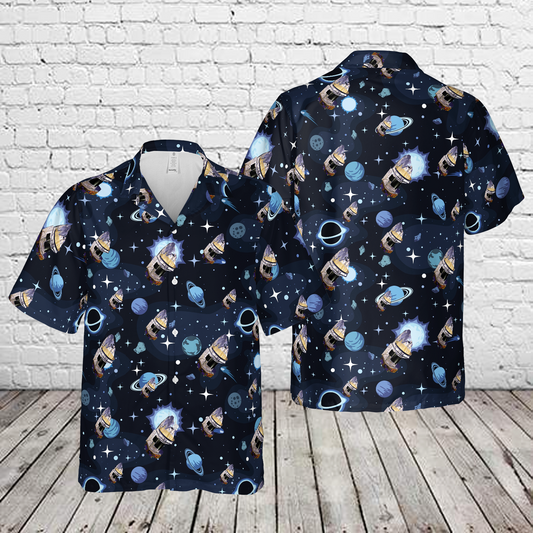 Herschel Space Observatory Hawaiian Shirt