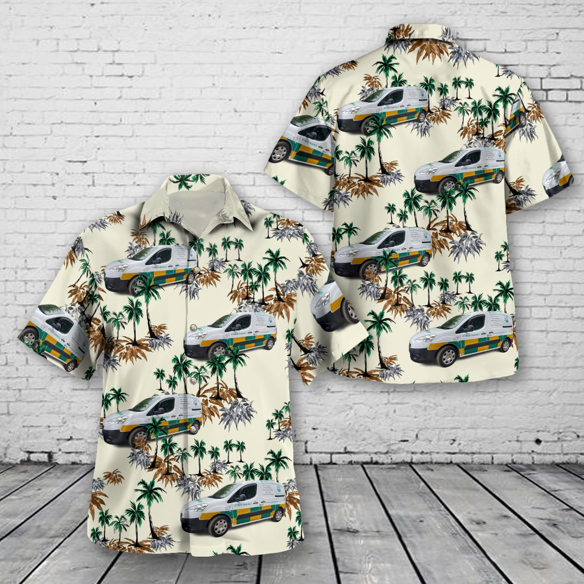 Hertfordshire, UK, One Stop Pet Services Hawaiian Shirt