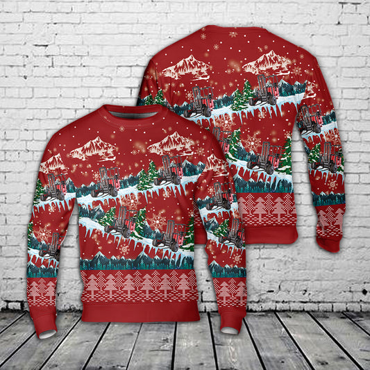 Hiab USA Moffett M8NX forklift Christmas Sweater