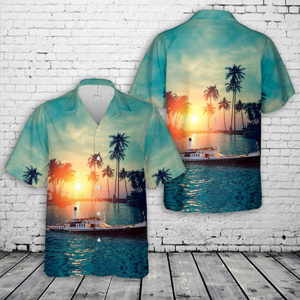 Hohentwiel steamship Hawaiian Shirt