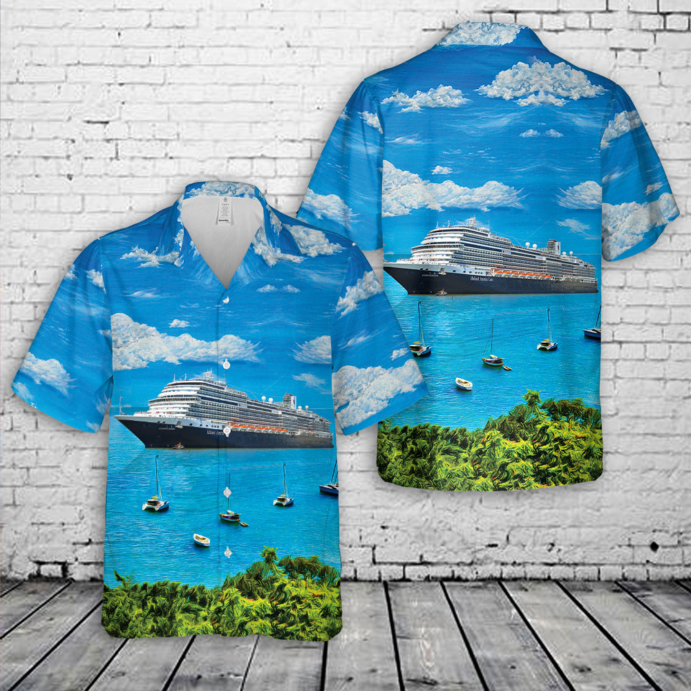Holland America Line MS Koningsdam Hawaiian Shirt