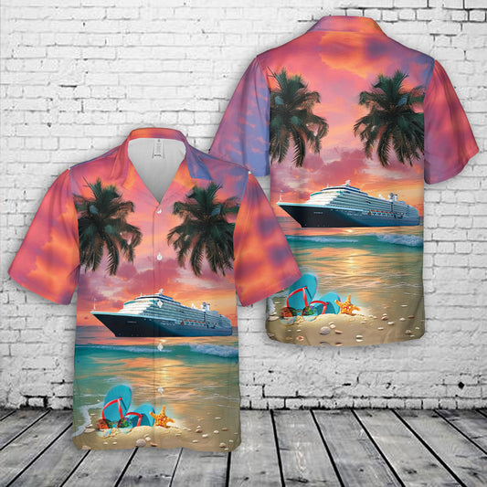 Holland America Line MS Noordam Hawaiian Shirt
