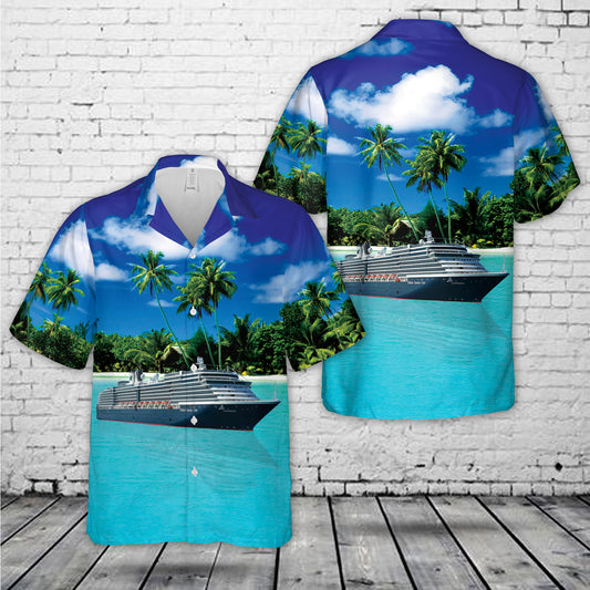 Holland America Line MS Oosterdam Hawaiian Shirt