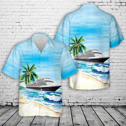 Holland America Line MS Rotterdam Hawaiian Shirt