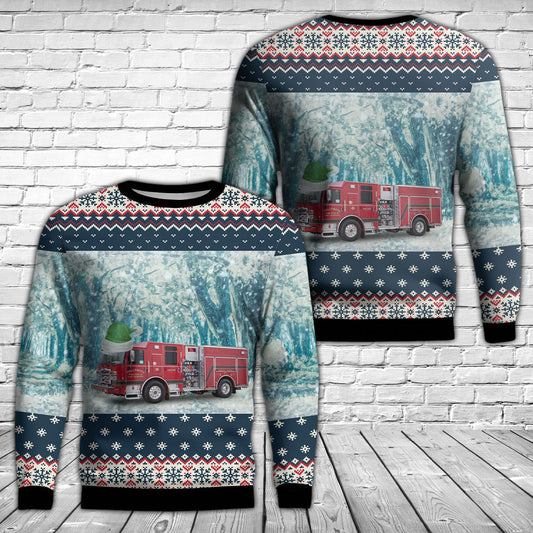 Hollywood, Florida, Hollywood Fire Rescue AOP Sweater