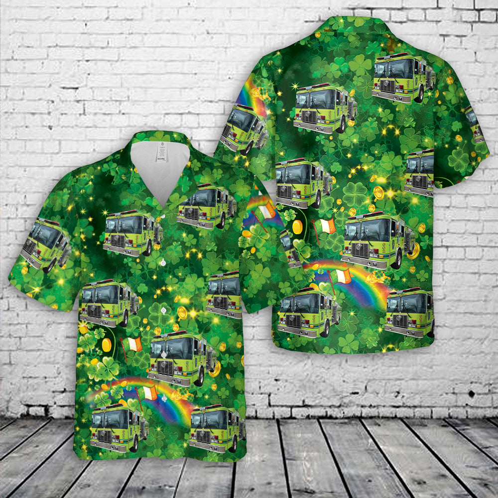Hookstown Volunteer Fire Department, Pennsylvania, Patrick's Day Hawaiian Shirt