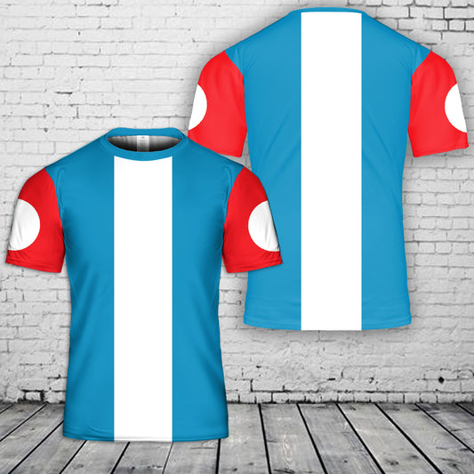 Horse Riding Jockey Silk 3D T-Shirt