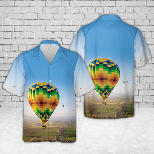 Hot Air Balloon Rides in Napa Valley Hawaiian Shirt