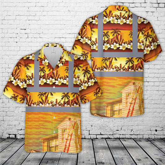 House Painter Tropical Hawaiian Shirt