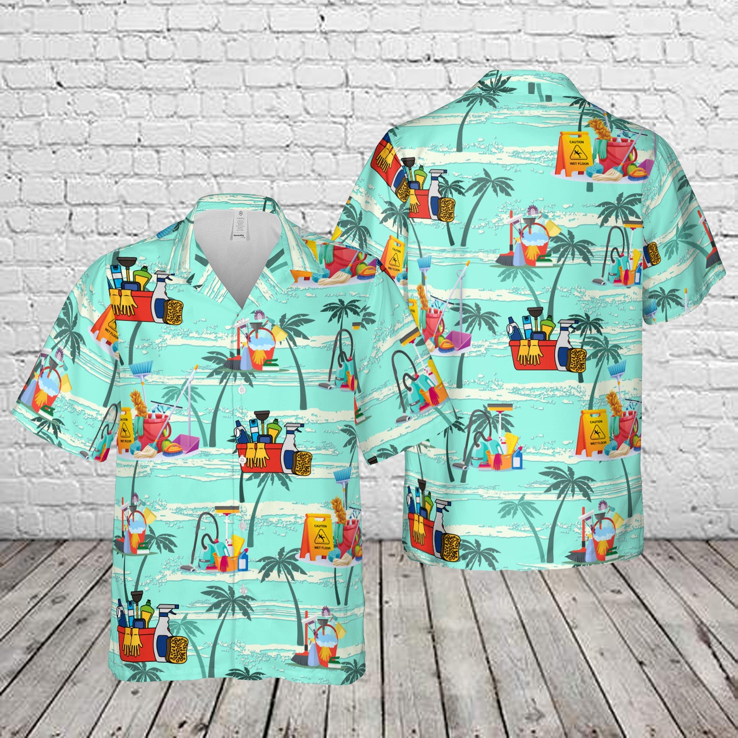 Housekeeping Equipment Hawaiian Shirt