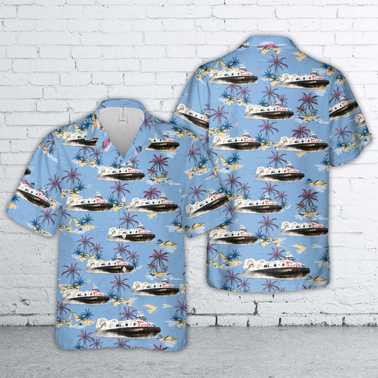 Hover Travels Griffon 12000 TD, Solent Flyer Hawaiian Shirt