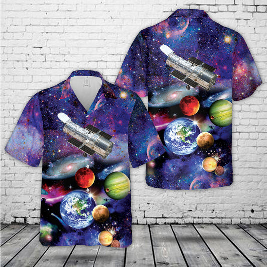 Hubble Space Telescope Hawaiian Shirt