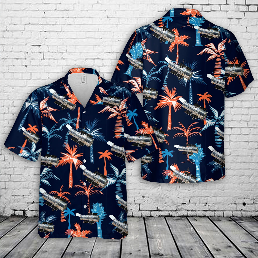 Hubble Space Telescope Hawaiian Shirt