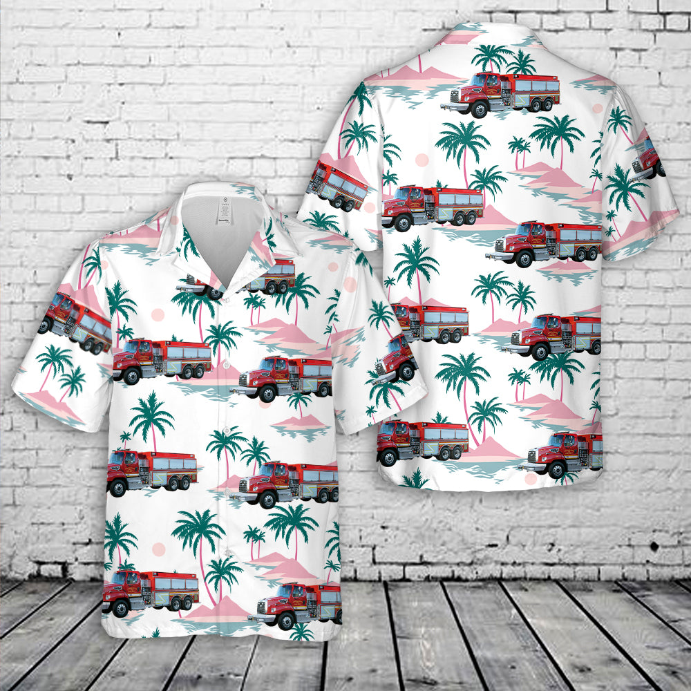 Huddleston, Virginia, Huddleston Volunteer Fire Department Hawaiian Shirt