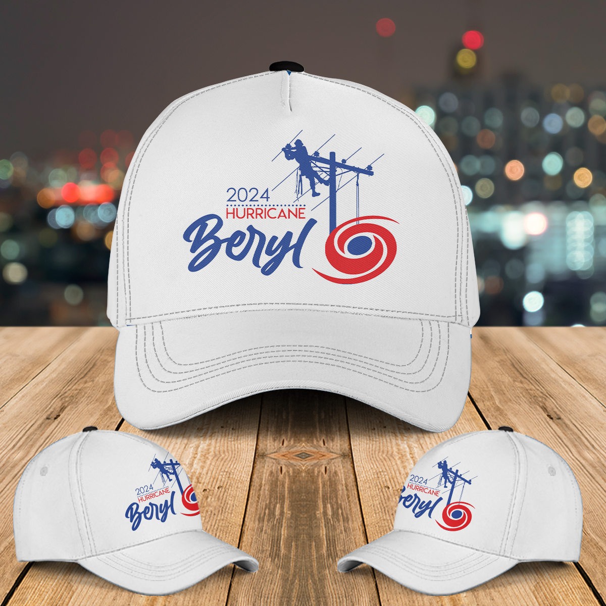 Hurricane Beryl 2024 Baseball Cap