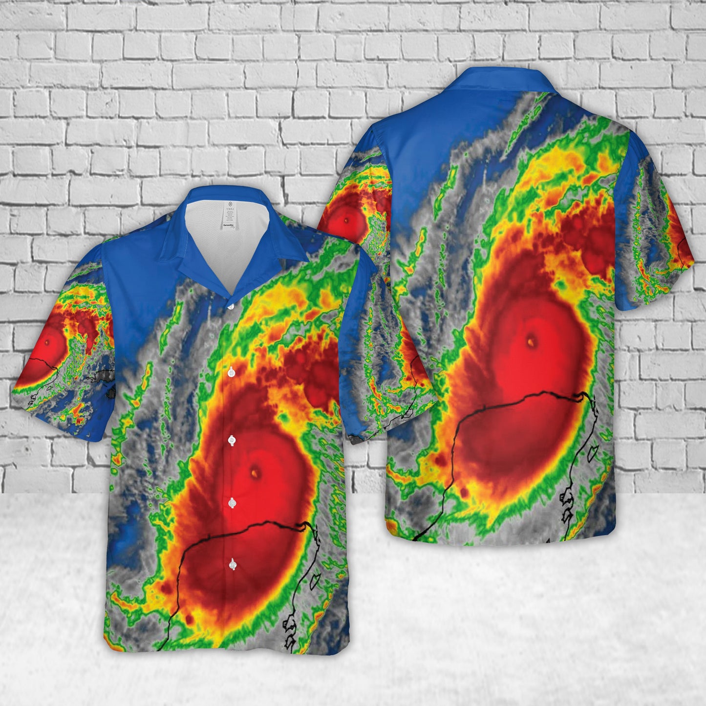 Hurricane Milton tracker Hawaiian Shirt