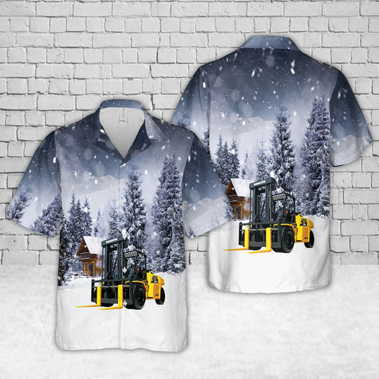 IC pneumatic forklift FH100/160 Christmas Hawaiian Shirt
