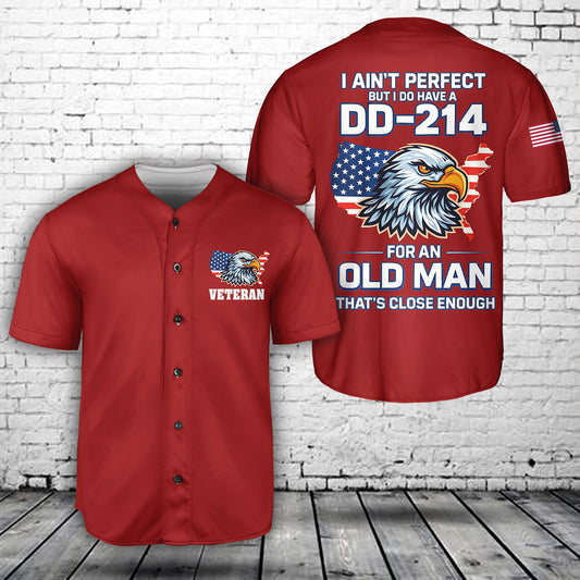 I Do Have DD-214 Veterans Day Baseball Jersey