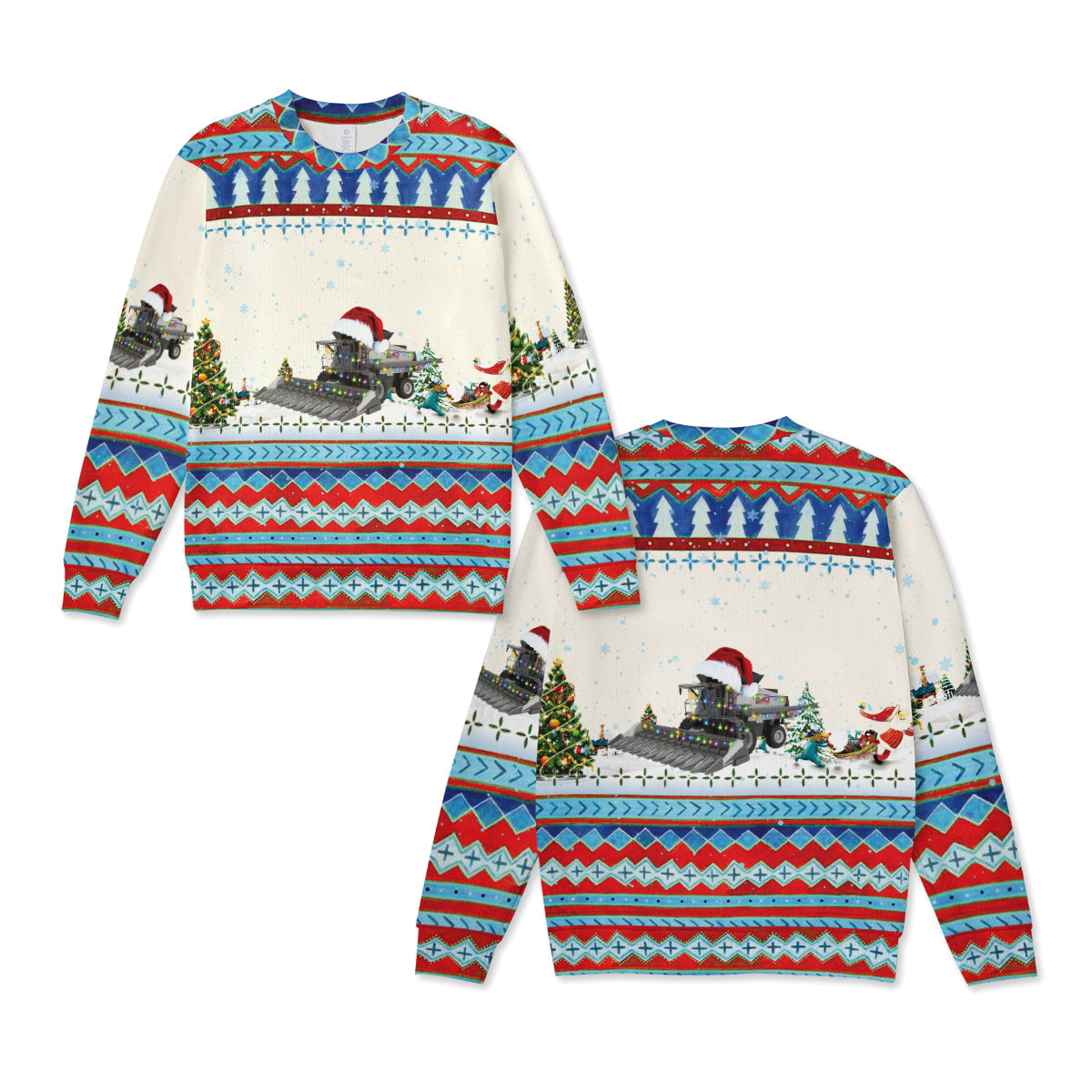 I Love Tits Bird Lover Knitted Sweater