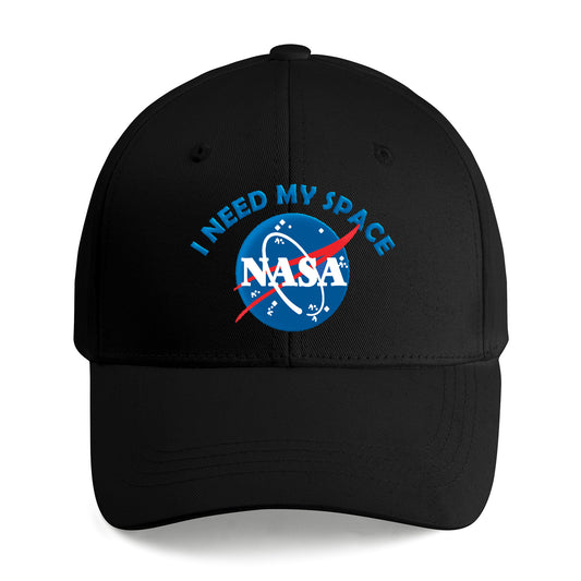I NEED MY SPACE Nasa Embroidered Cap