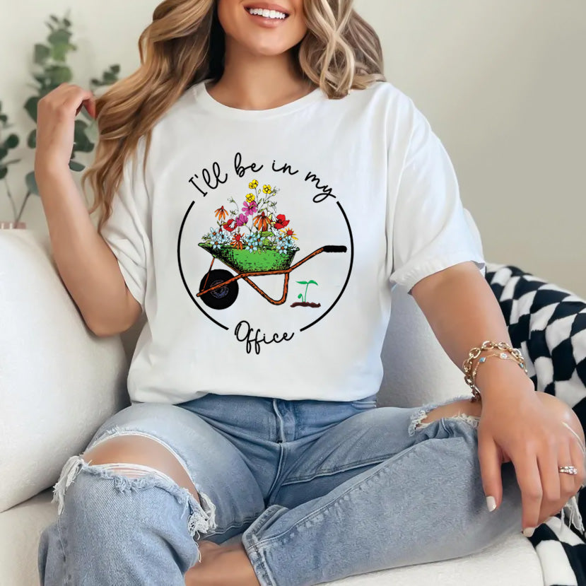 I'll Be In My Office Classic Unisex T-Shirt Gildan 6400 (Made In US)