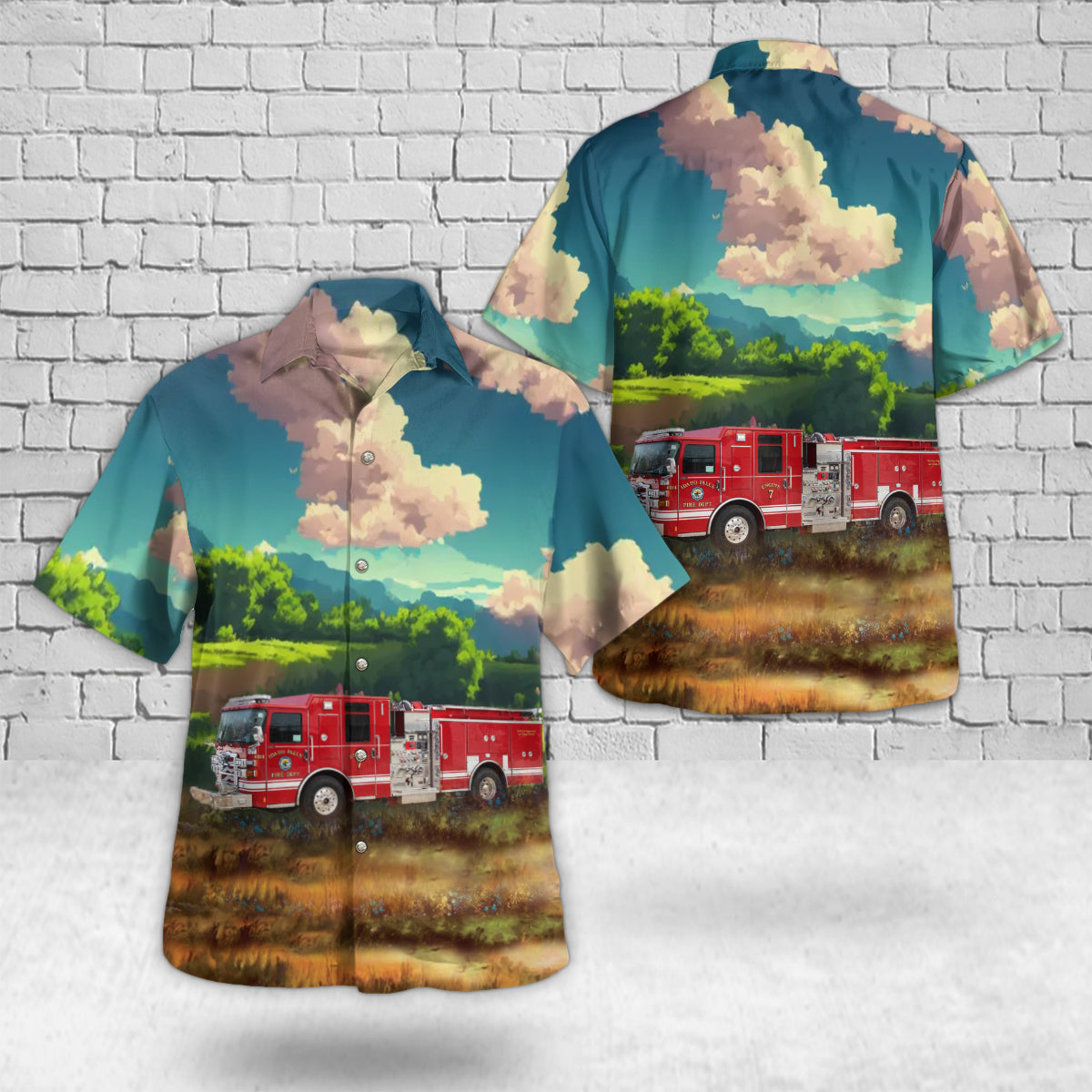 Idaho Falls, Idaho, Idaho Falls Fire Department Hawaiian Shirt