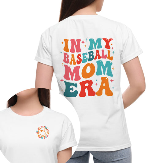 In My Baseball Mom Era Mother's Day T-Shirt 3D