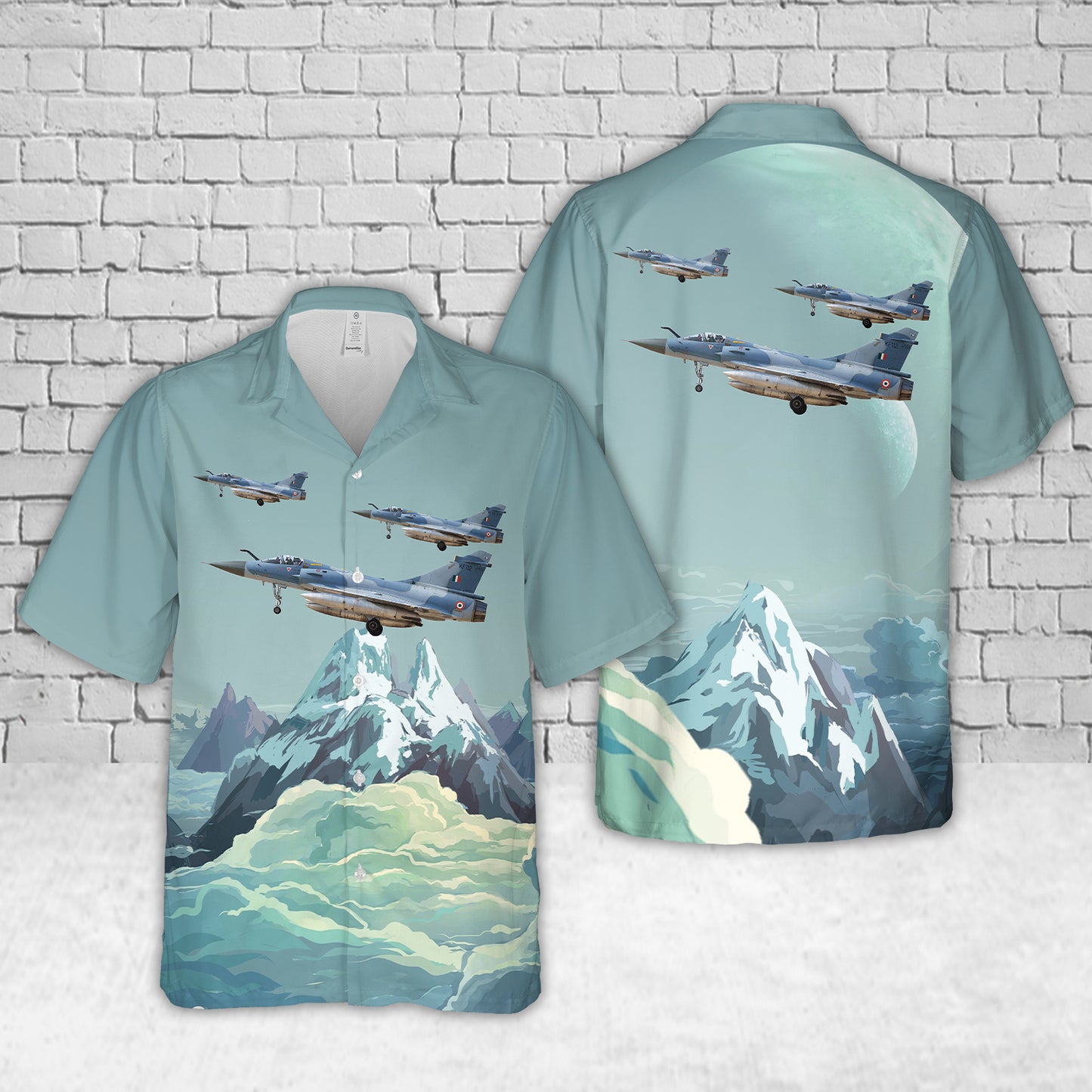 Indian Air Force Dassault Mirage 2000I Hawaiian Shirt