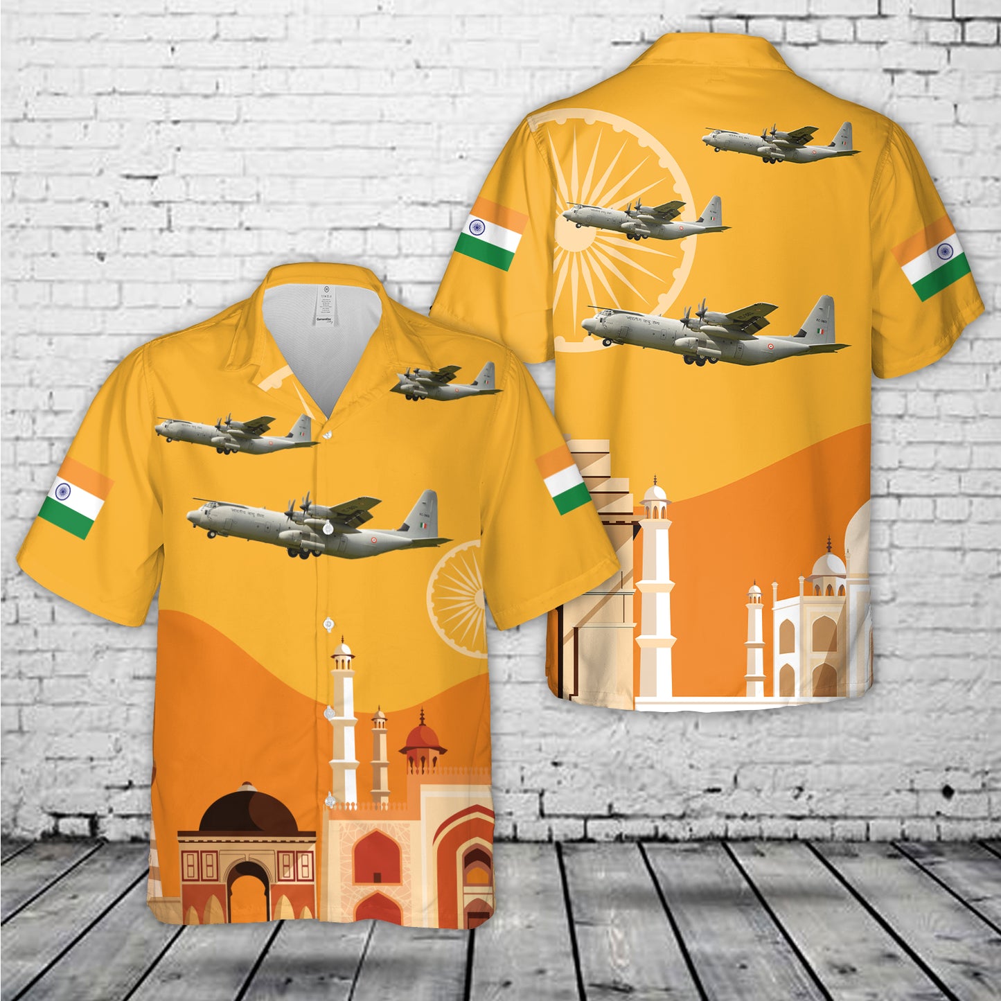 Indian Air Force Lockheed C-130J-30 'KC-3801' Hawaiian Shirt