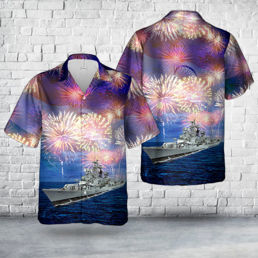 Indian Navy INS Ranjit (D53), Happy Independence Day India Hawaiian Shirt