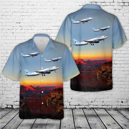 Interjet Airbus A320-200 Hawaiian Shirt