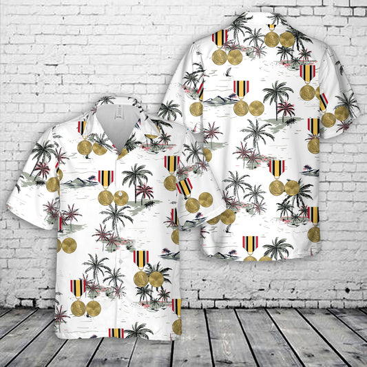 Iraq Campaign Medal Hawaiian Shirt