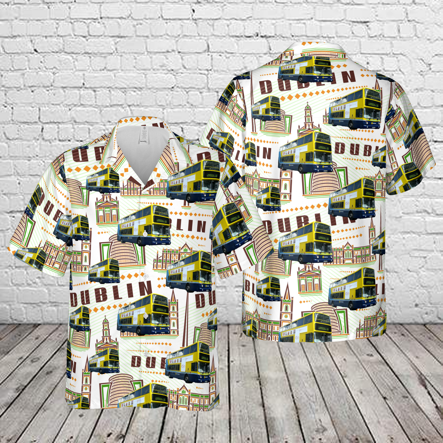 Ireland Dublin Bus AX629 Hawaiian Shirt