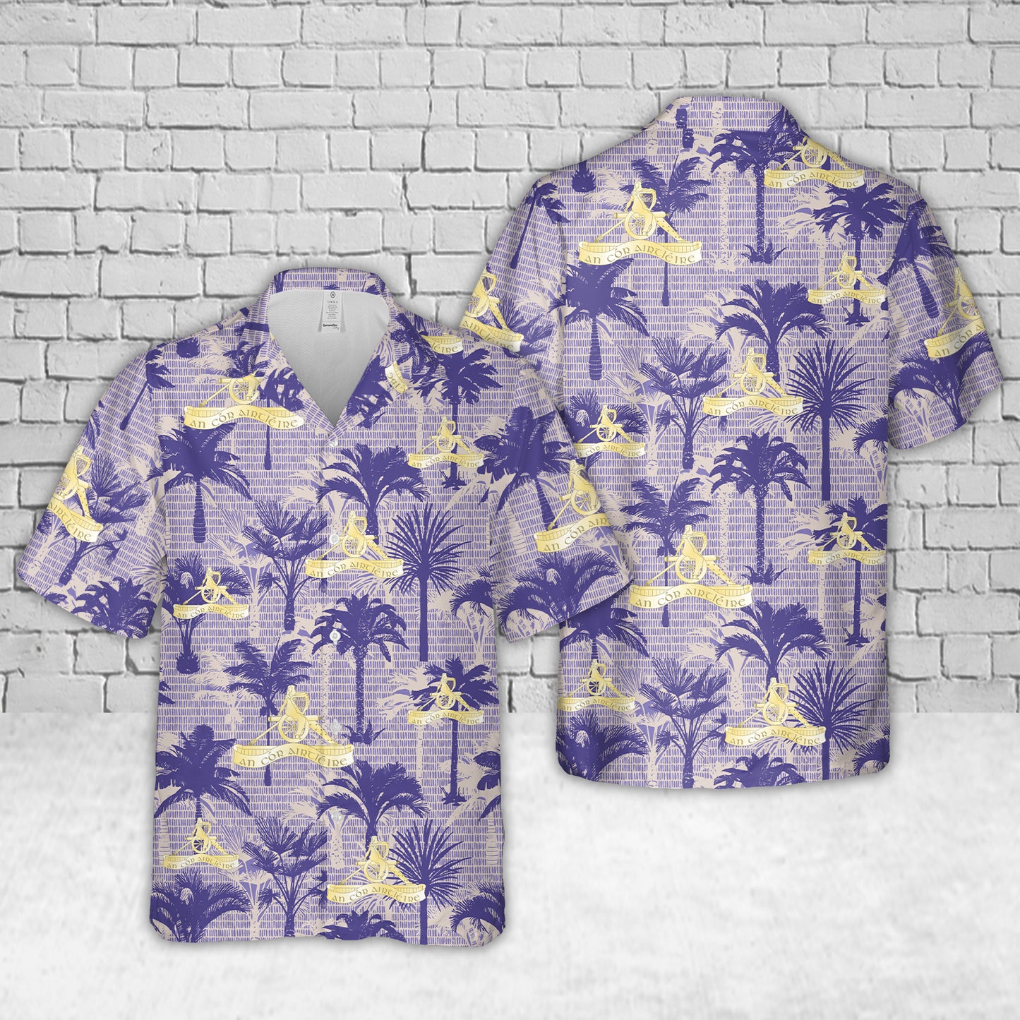 Irish Army Artillery Corps (ARTY) Hawaiian Shirt