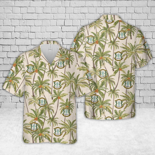 Irish Army, Medical Corps (MED) Hawaiian Shirt