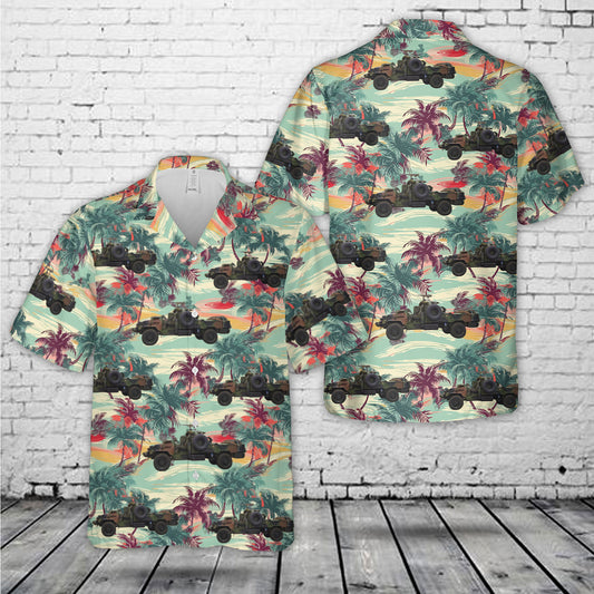 Irish army Ranger ACMAT VLRA mothership gun truck Hawaiian Shirt