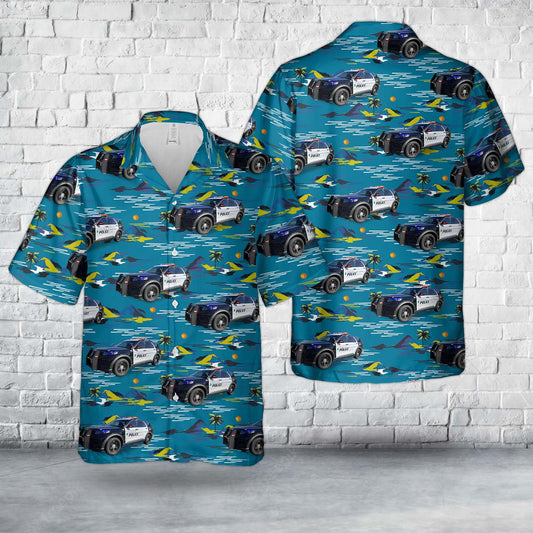 Irvine Police Department,California Hawaiian Shirt