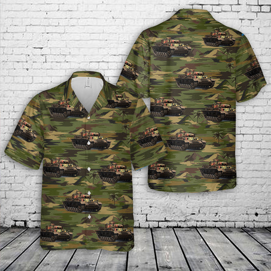 Italian Army Pz.III N (Italy) Hawaiian Shirt