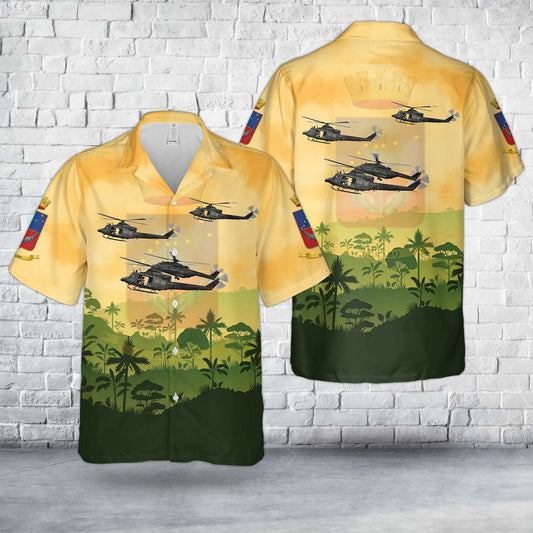 Italian Army, 3rd Special Operations Helicopter Regiment "Aldebaran" Hawaiian Shirt